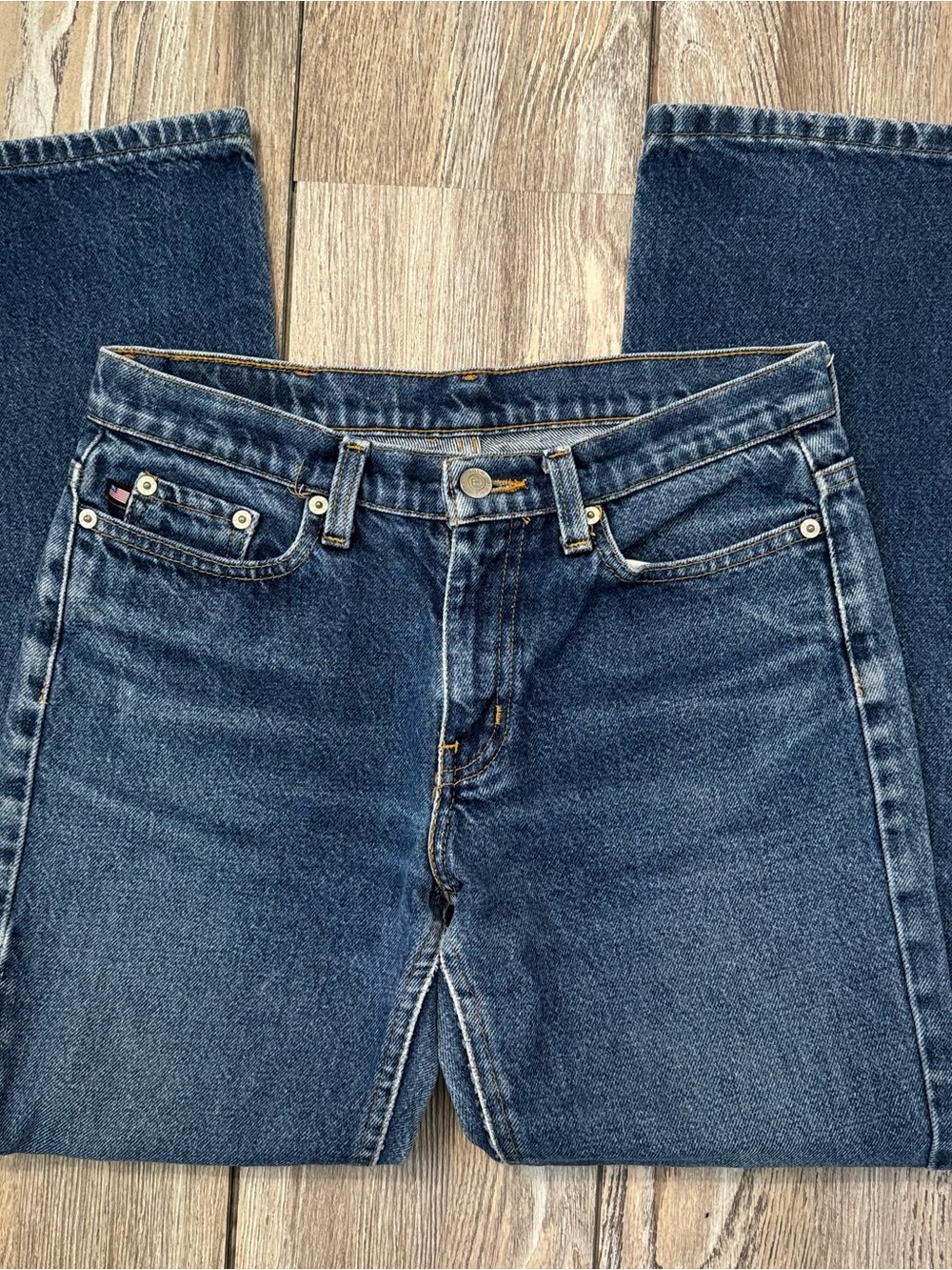 Polo by Ralph Lauren Dark Indigo Straight-Leg Women's Jeans